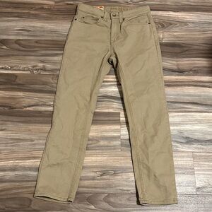 Devil Dog Dungarees Jeans Pants Mens 30x30 Slim Regular Waist Khaki DD2006